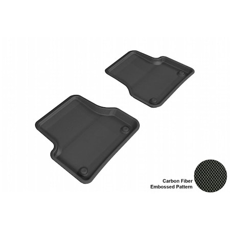 3D Maxpider AUDI A6/S6/A7 2012-2014 SDN KAGU BLACK R2 Floor Mat L1AD02221509